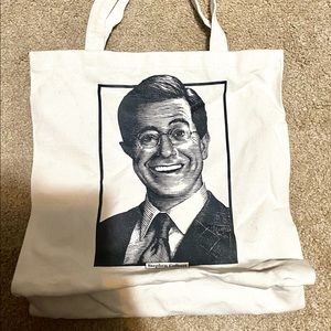 STEPHEN COLBERT tote bag
